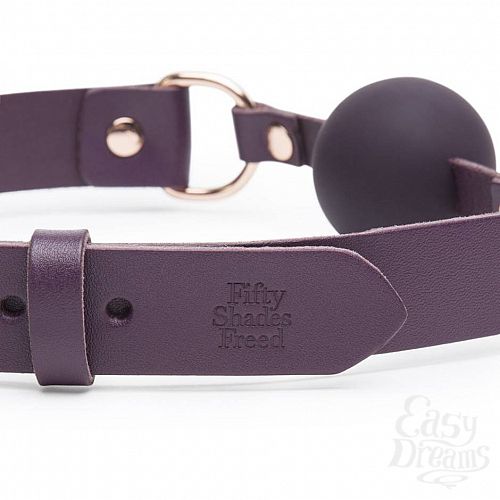  3 Fifty Shades of Grey  Fifty Shades Freed Cherished Collection - Leather Ball Gag - Fifty Shades of Grey 
