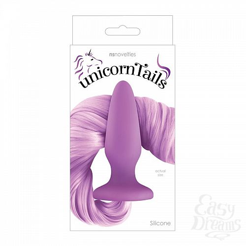  2        Unicorn Tails Pastel Purple