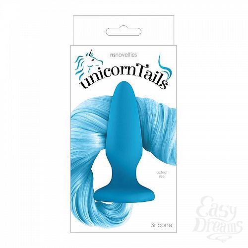  2        Unicorn Tails Pastel Blue