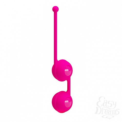 Фотография 2  Ярко-розовые вагинальные шарики Kegel Tighten Up III