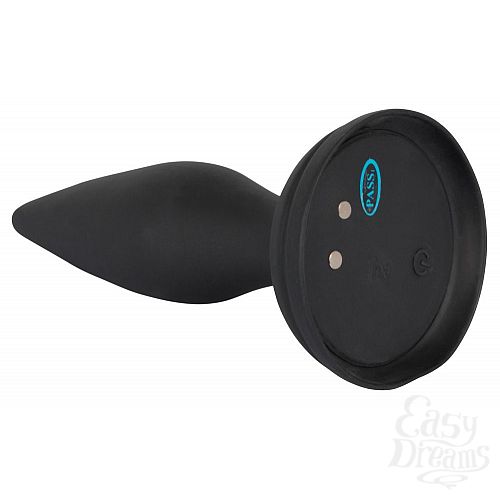  2  ׸  Vibro-Butt Plug with a Suction Cup - 13,6 .
