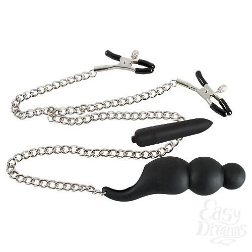  2         Nipple Clips with Vibrator