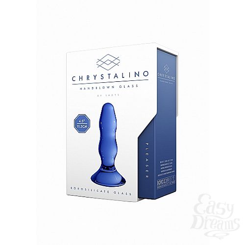  2 Shotsmedia  Chrystalino Pleaser Blue SH-CHR010BLU