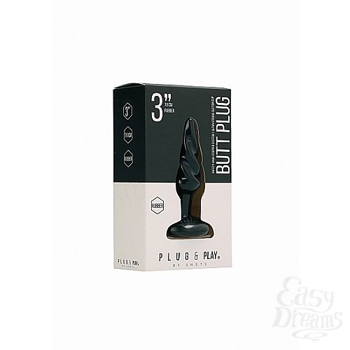  2 Shotsmedia   3 Inch SHOTS Black SH-PLU004BLK