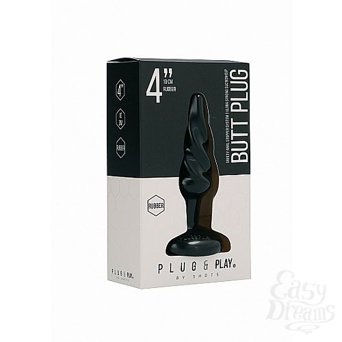  2 Shotsmedia   4 Inch SHOTS Black SH-PLU005BLK