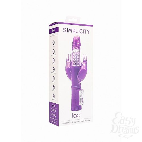  2 Shotsmedia  Hi-Tech Laci Purple SH-SIM015PUR