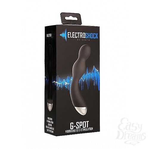 3 Shotsmedia  E-Stim G-spot Vibrator Black SH-ELC002BLK