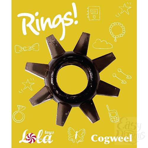  2  Lola Toys Rings!    Rings Cogweel black 0114-91Lola