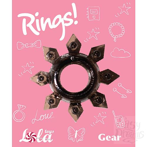  2  Lola Toys Rings!    Rings Gear black 0112-21Lola