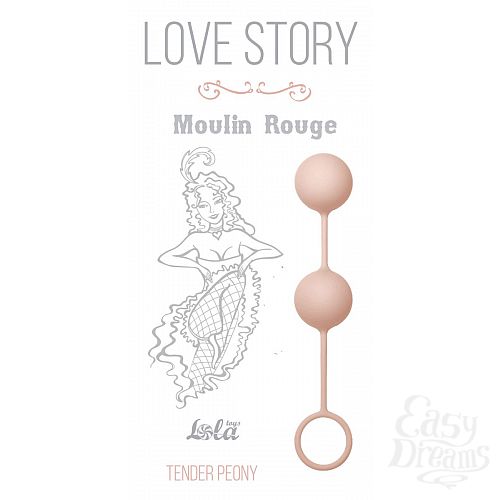 Фотография 2  Нежно-розовые вагинальные шарики Love Story Moulin Rouge