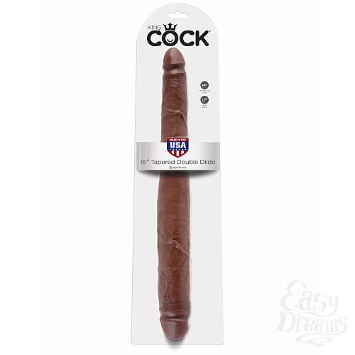  3 King Cock    PipeDream King Cock Tapered Double, 43, 5  