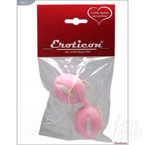 Фотография 3  Розовые вагинальные шарики для тренировки интимных мышц