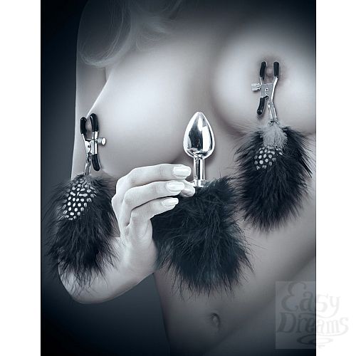 1:   Feather Nipple Clamps   Butt Plug:        
