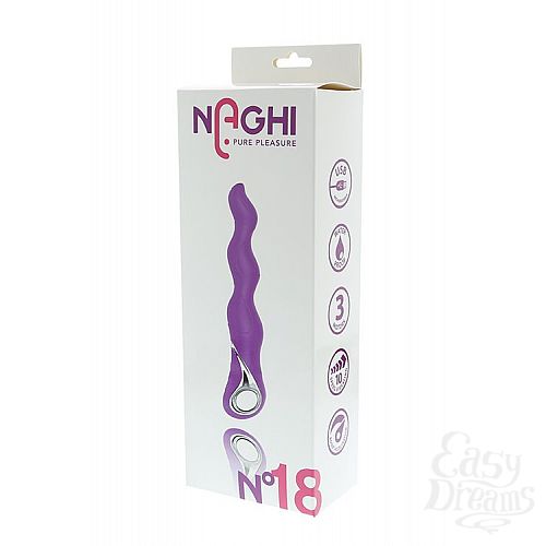  2     NAGHI NO.18 RECHARGEABLE 3 MOTOR VIBE - 15 .