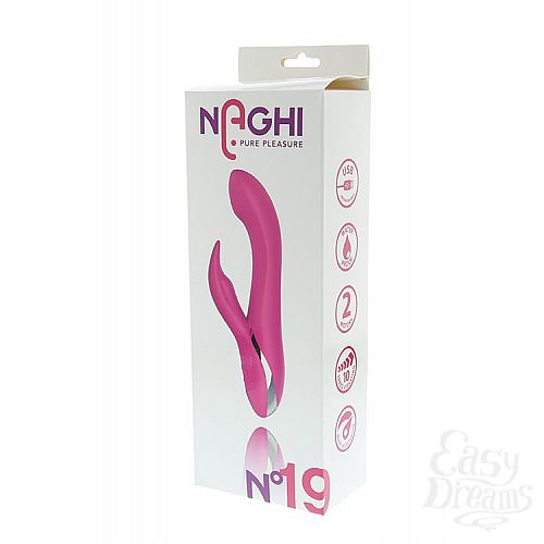 2    NAGHI NO.19 RECHARGEABLE DUO VIBRATOR   