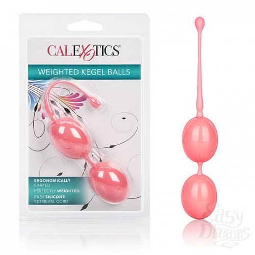 Фотография 3  Розовые вагинальные шарики Weighted Kegel Balls