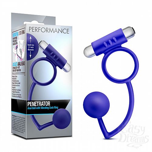  2     Penetrator Anal Ball with Vibrating Cock Ring