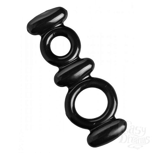  1:     Dual Stretch To Fit Cock and Ball Ring