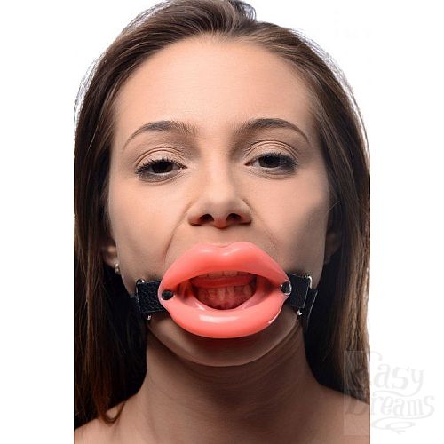 Фотография 4  Кляп в форме губ Sissy Mouth Gag