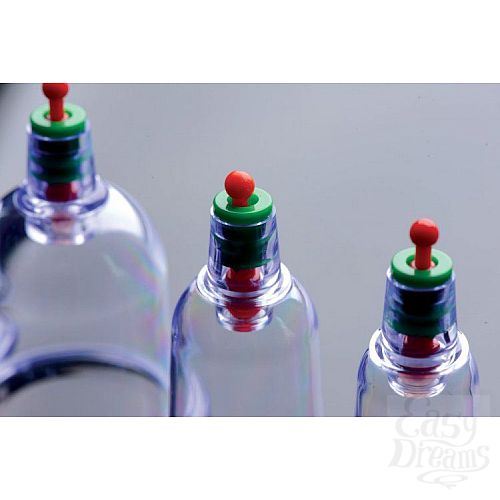  4      Sukshen 6 Piece Cupping Set with Acu-Points
