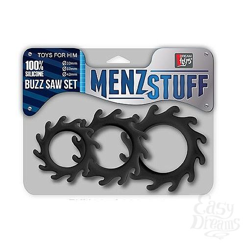  2    3   MENZSTUFF BUZZ SAW COCK RING SET