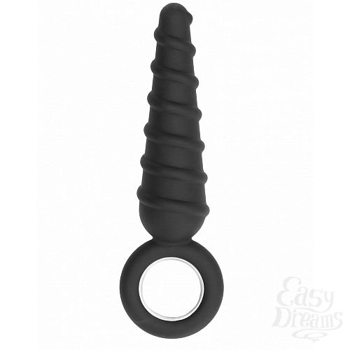 1:        No.60 Dildo With Metal Ring - 17,5 .