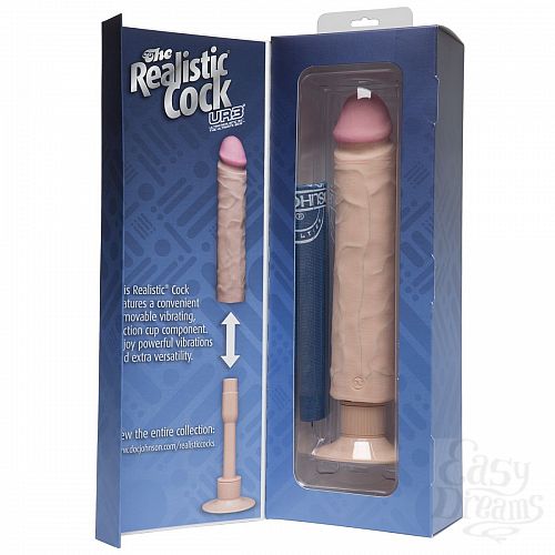  3   - The Realistic Cock ULTRASKYN Without Balls Vibrating 10  - 29,2 .