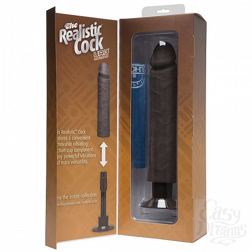  3    The Realistic Cock ULTRASKYN Without Balls Vibrating 10  - 29,2 .