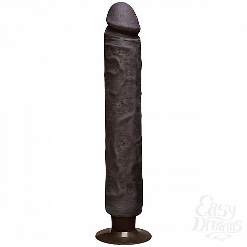  1:    The Realistic Cock ULTRASKYN Without Balls Vibrating 12  - 33,5 .