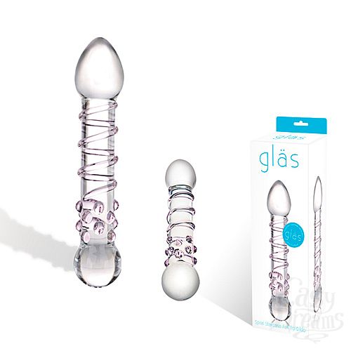  1: Glas,        SPIRAL STAIRCASE GLAS-10
