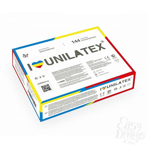 Фотография 1: Unilatex Презервативы Unilatex Multifruits 144 шт 3023Un