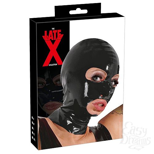 Фотография 2  Шлем-маска на голову с отверстиями для рта и глаз