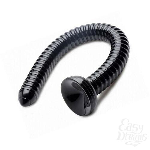  1: XR Brands  Hosed Ribbed Anal Snake Dildo -  , 50.84.4 . 