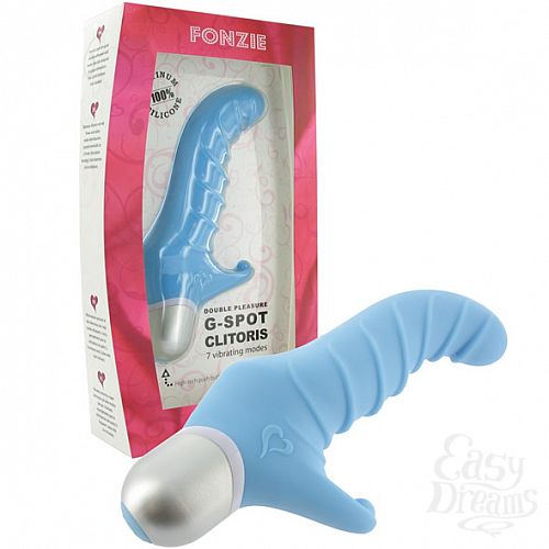  1:   Feelz Toys - Fonzie Vibrator Blue