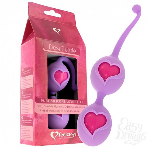  1:       Feelz Toys - Desi Love Balls Purple