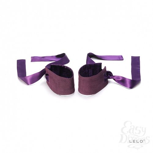  1: LELO   Lelo - Etherea Silk Cuffs Purple