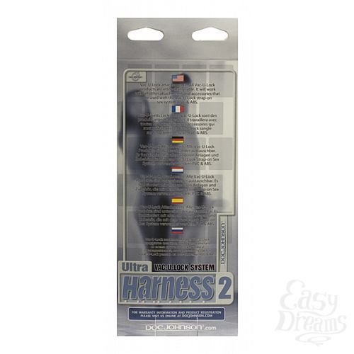  2 Doc Johnson Enterprises  Ultra Harness -   6 Set 6  
