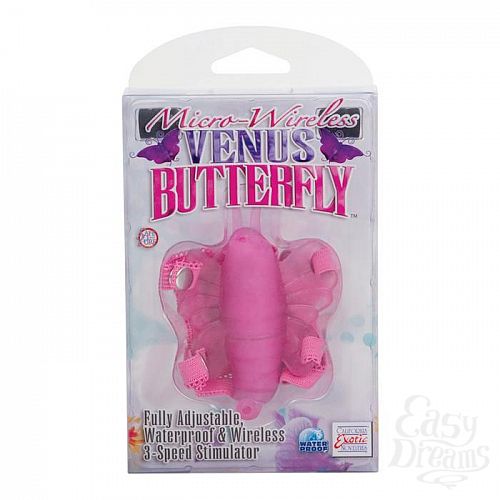  1: California Exotic Novelties,  -   Micro Wireless Venus Butterfly Pink 0601-26CDSE