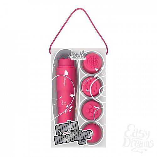  1: Toy Joy,   FUNKY MASSAGER Pink 9800TJ