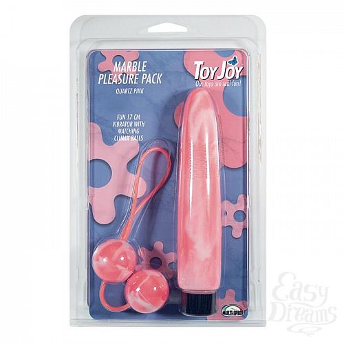  1: Toy Joy,       Marble Pleasure Pack Pink 9550TJ