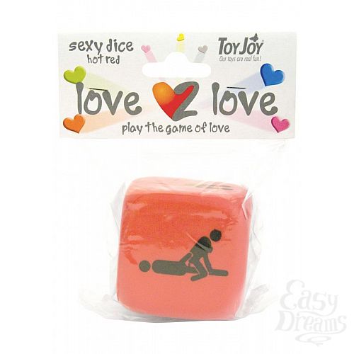  1: Toy Joy,     LOVE2LOVE SEXY DICE RED 9761TJ