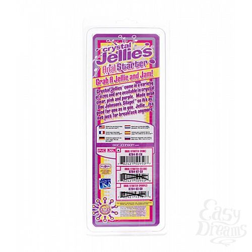 ���������� 3  �������� ���������� Cristal Jellies 6 Anal Starter ������� 0284-01CDDJ