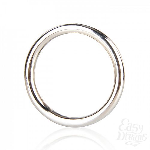 Фотография 2 Blueline, США  Стальное эрекционное кольцо 4,5 см STEEL COCK RING BLM4002