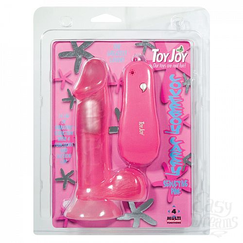  2 Toy Joy    LOVERBOY LARRY VIBR. DONG PINK, 14 