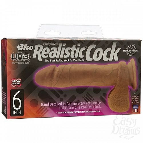  2   Brown 6 Realistic Cock