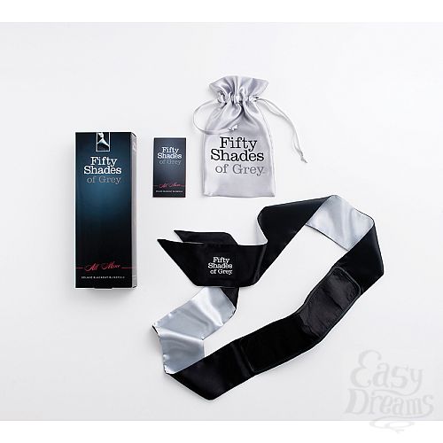  2 Fifty Shades of Grey    Satin Deluxe Blindfold -