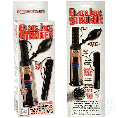  3 California Exotic Novelties,   - BLACK JACK STROKER 1043-03 BX SE