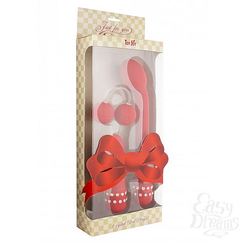  1: Toy Joy,   CRYSTAL MINI VIBE RED 10066TJ
