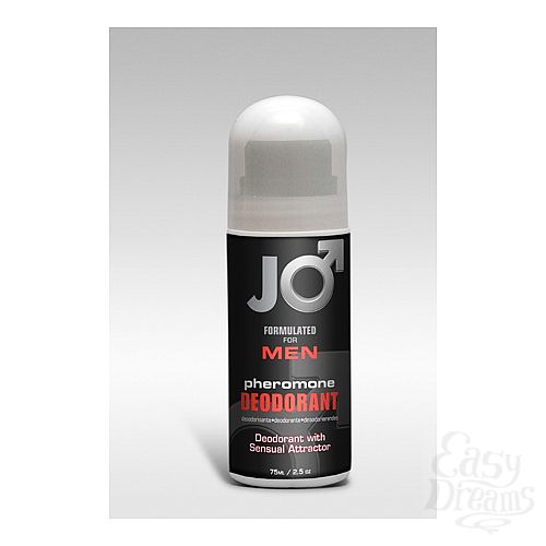  1: SYSTEM JO,       JO PHR Deodorant Men - Women, 2.5 oz (75 )