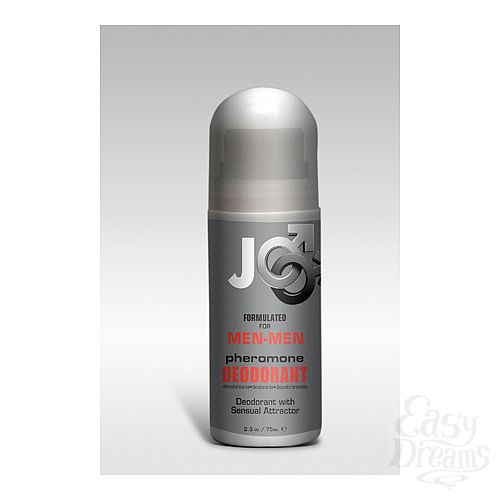 1: SYSTEM JO,       JO PHR Deodorant Men - Men, 2.5 oz (75 )
